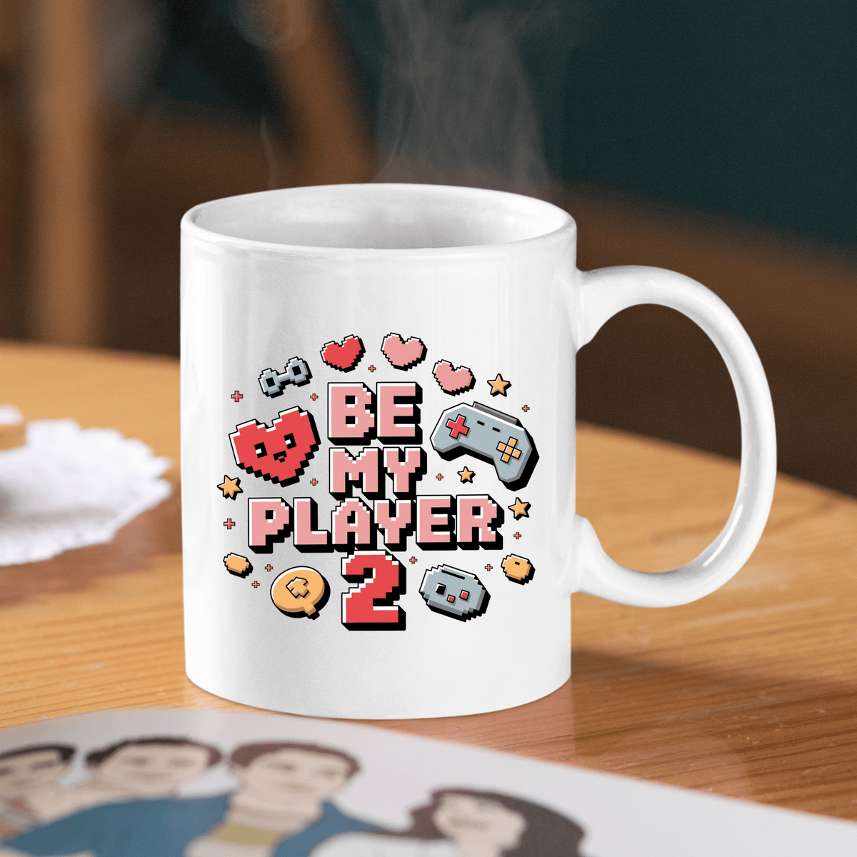 Be My Player 2 Mug | Gamer Couple Gift - Granville Designs