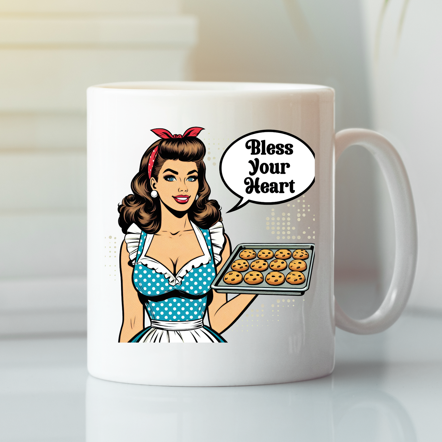 Bless Your Heart Mug | Funny Retro Coffee Cup Gift