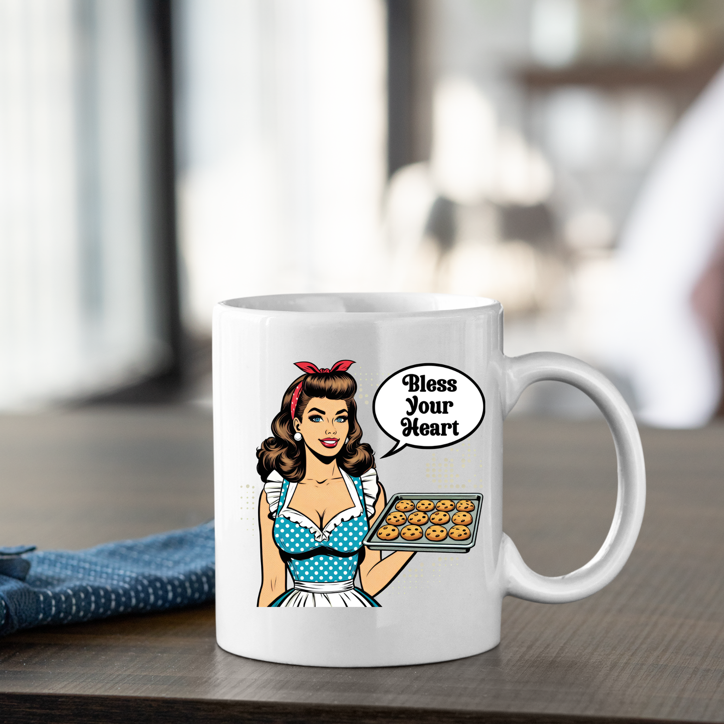 Bless Your Heart Mug | Funny Retro Coffee Cup Gift