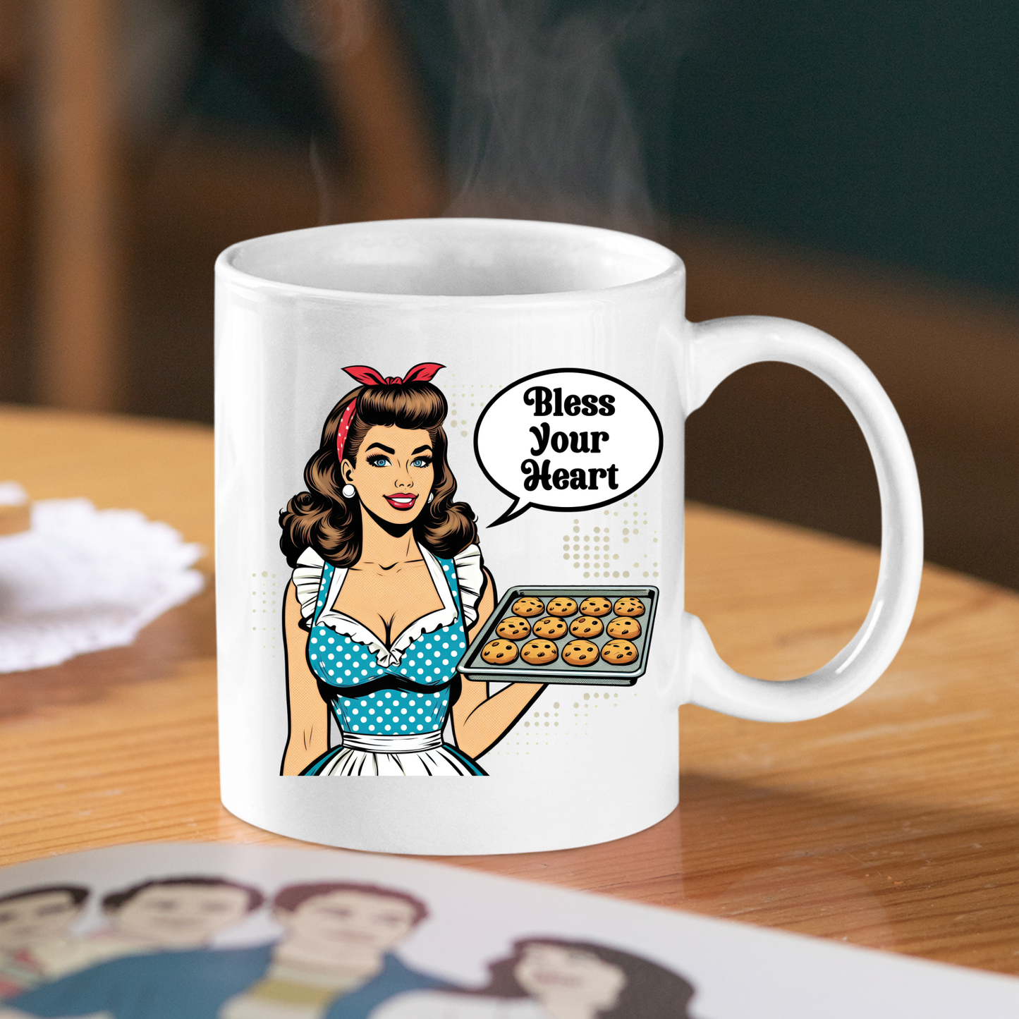 Bless Your Heart Mug | Funny Retro Coffee Cup Gift