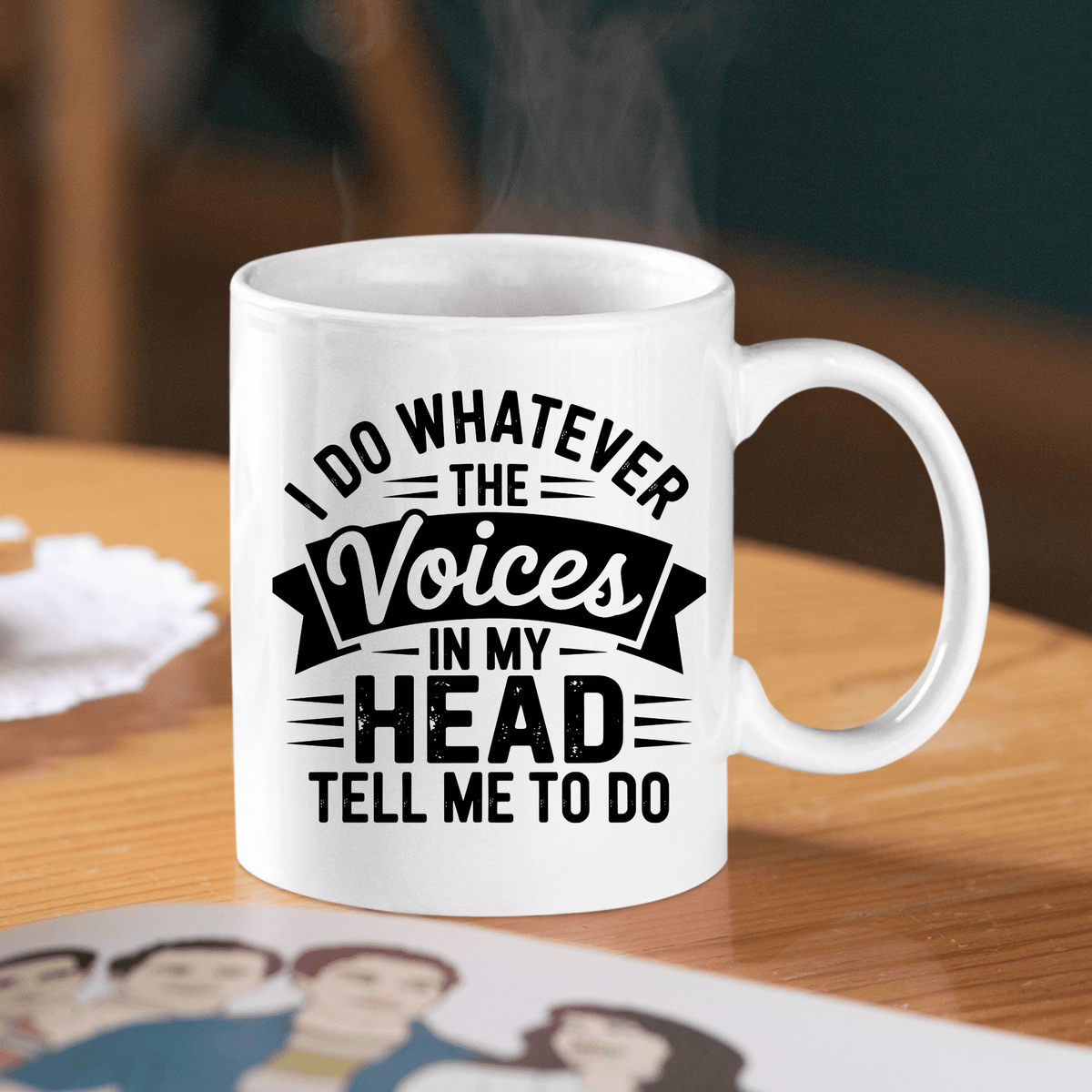 Voices in My Head Mug | Sarcastic Coffee Gift - Granville Designs