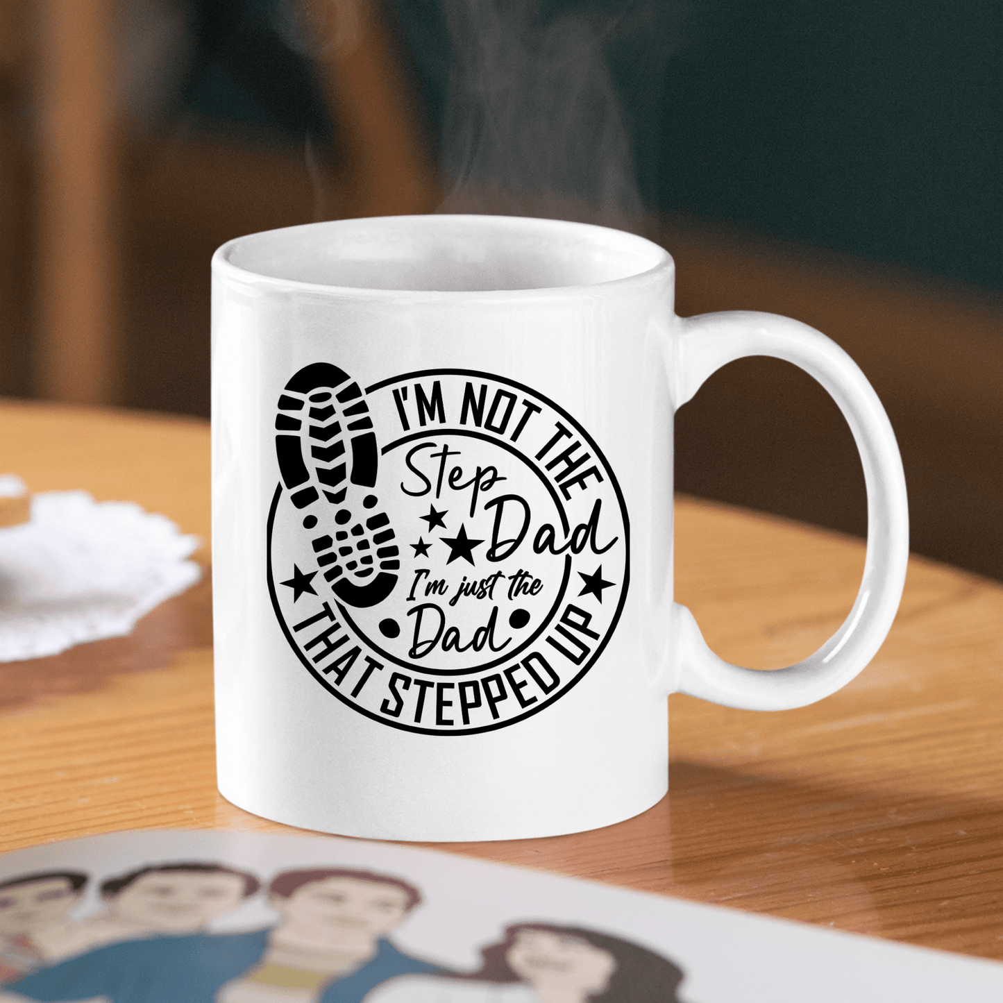 Stepdad Mug | Dad That Stepped Up Gift - Granville Designs
