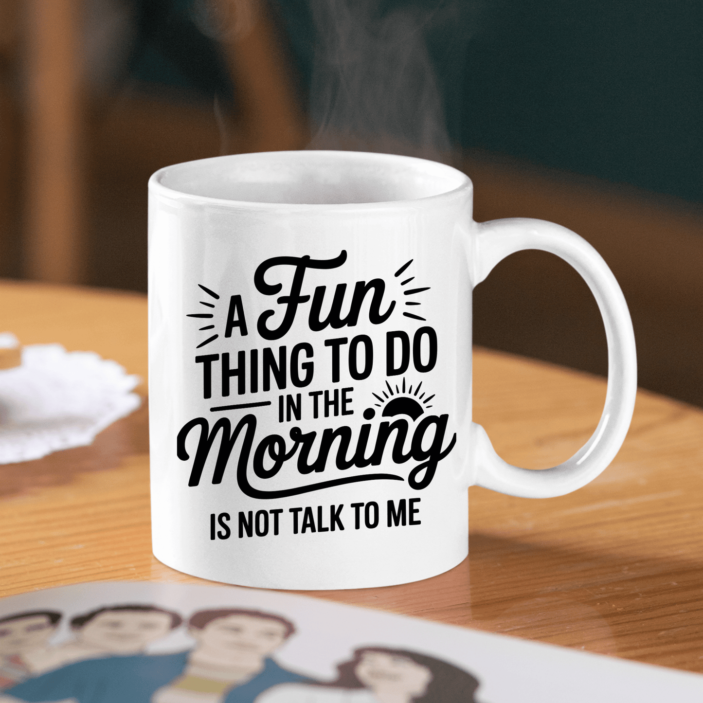Not a Morning Person Funny Mug - Granville Designs