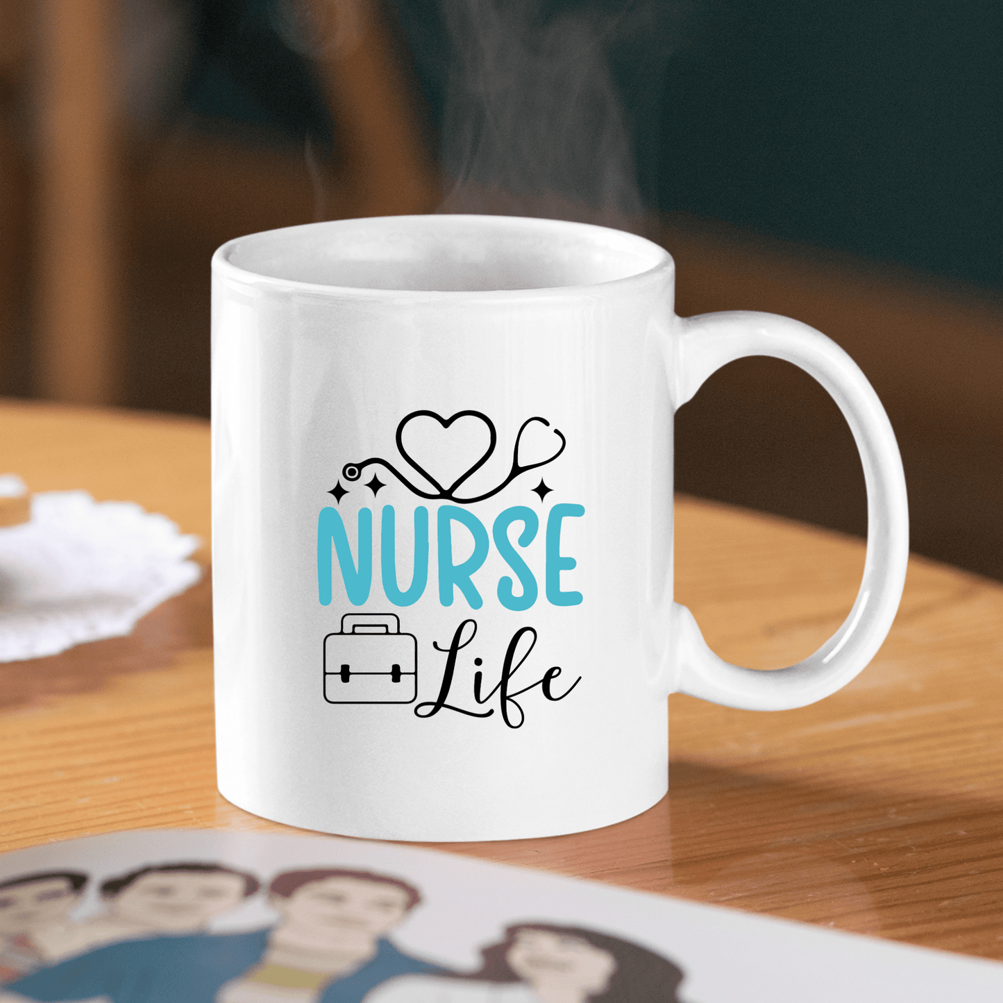 Nurse Life Mug | Cute Nurse Coffee Mug Gift - Granville Designs