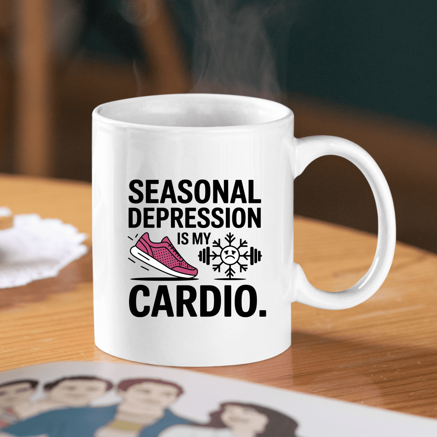Seasonal Depression Mug | Funny Winter Mental Health Gift - Granville Designs