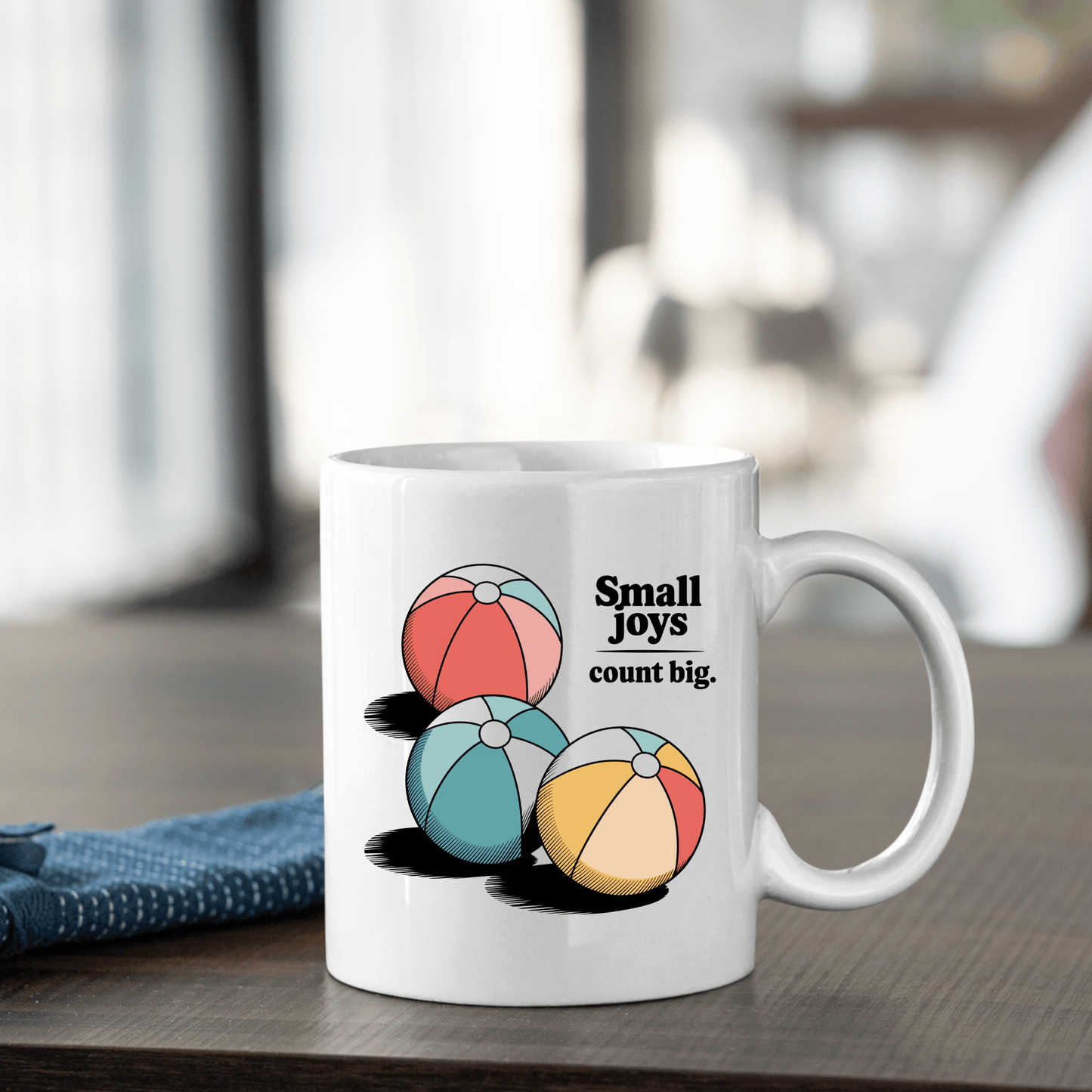 Small Joys Count Big Mug | Inspirational Coffee Mug - Granville Designs