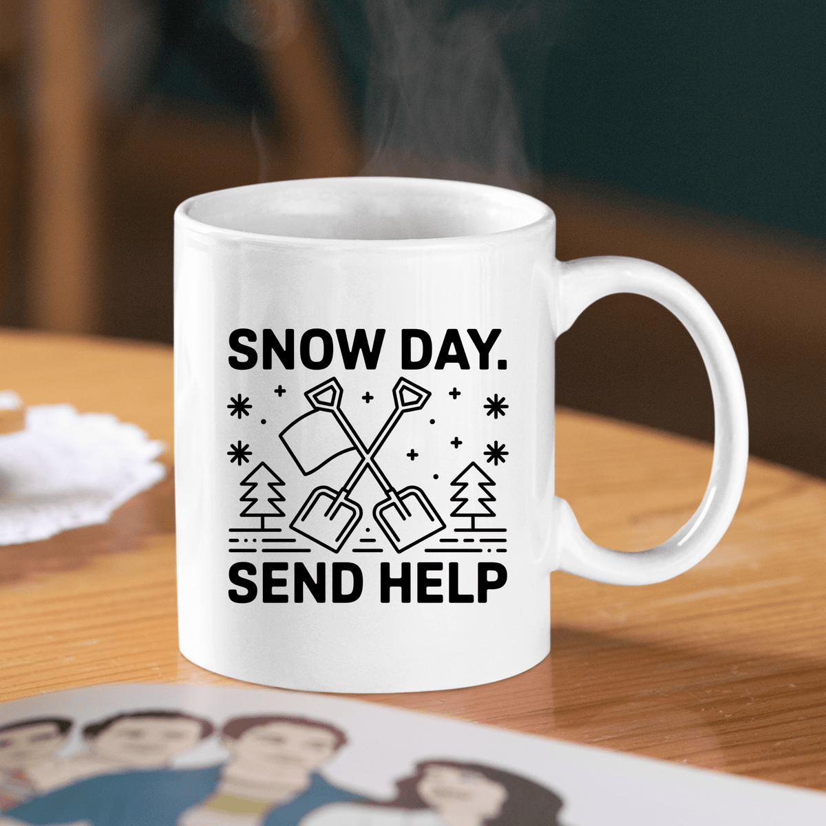 Snow Day Mug | Funny Winter Coffee Mug for Adults - Granville Designs