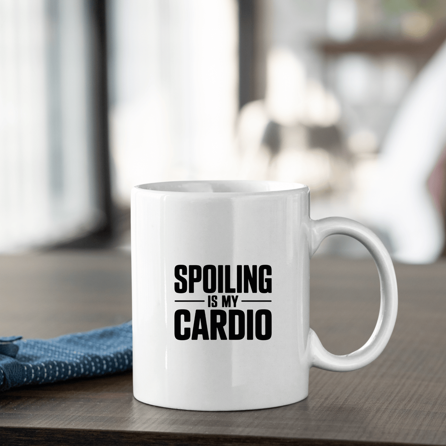Spoiling Is My Cardio Mug | Funny Grandparent Gift - Granville Designs