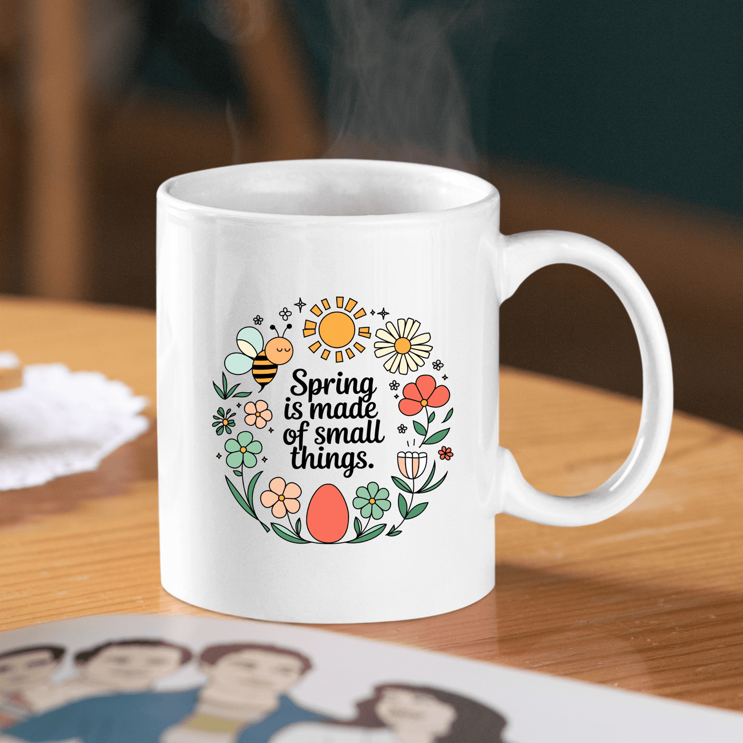 Spring Is Made of Small Things Mug | Cheerful Spring Gift - Granville Designs