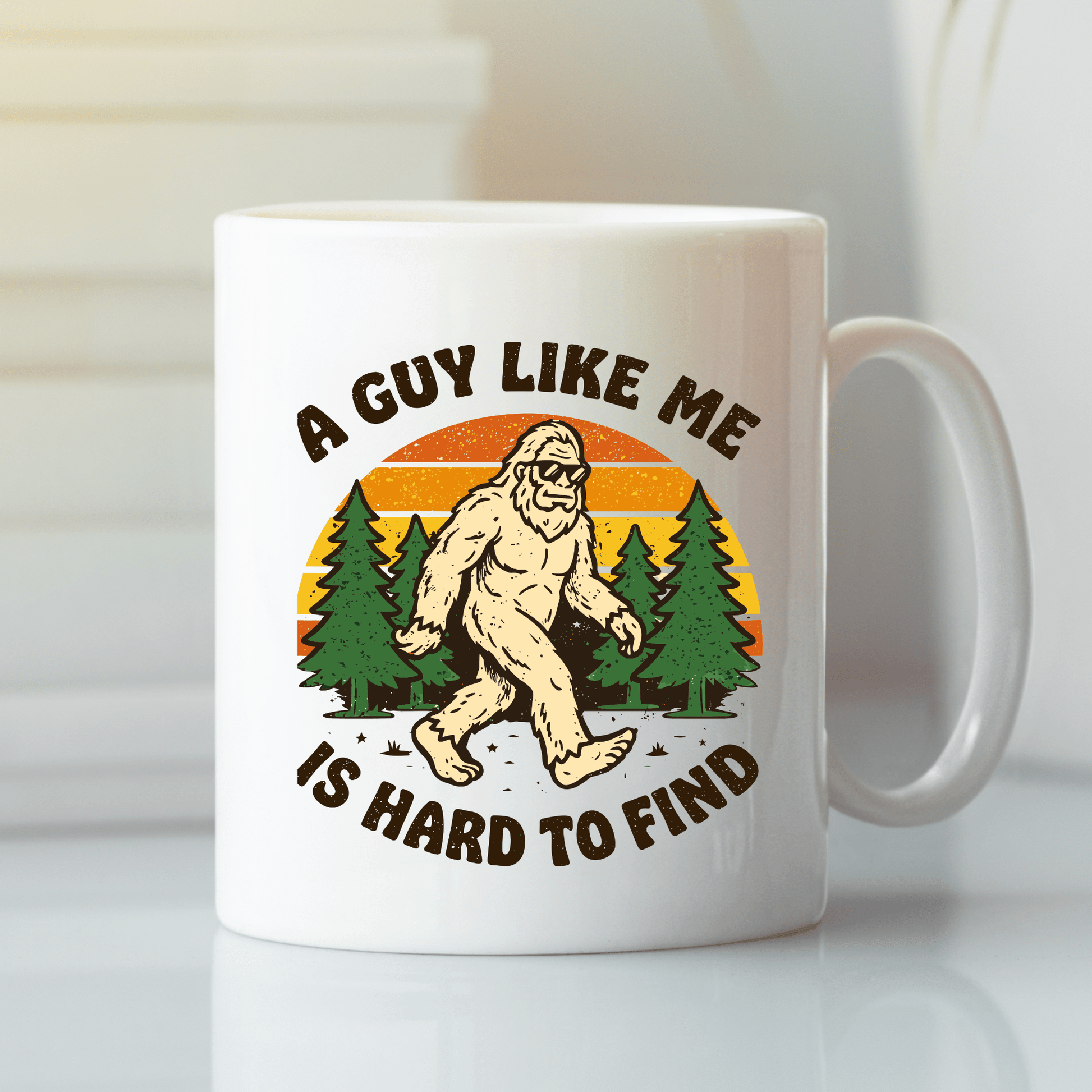 Bigfoot Mug | A Guy Like Me Is Hard to Find - Granville Designs