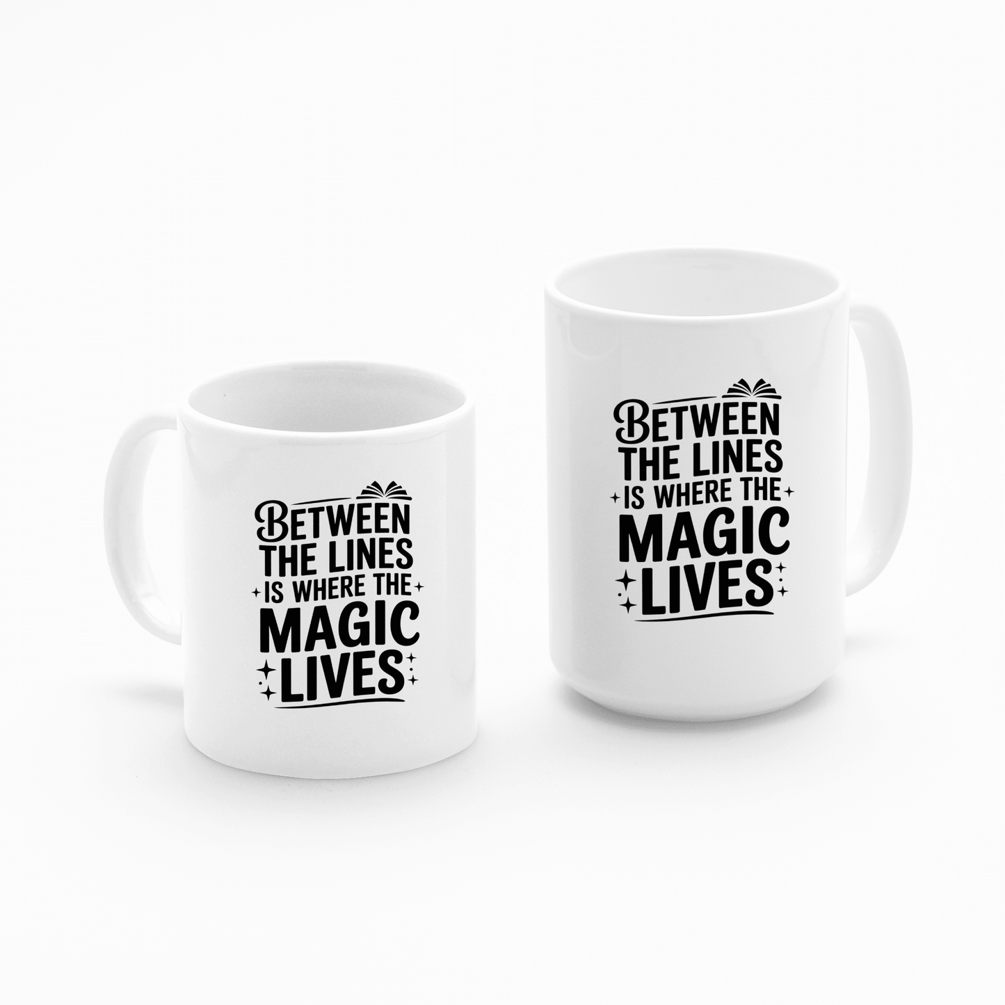 Between The Lines Mug | Writer Gift Coffee Mug - Granville Designs
