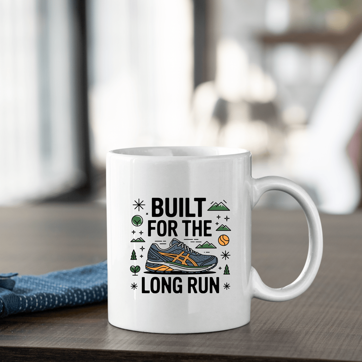 Built for the Long Run Mug | Funny Gift for Runners - Granville Designs