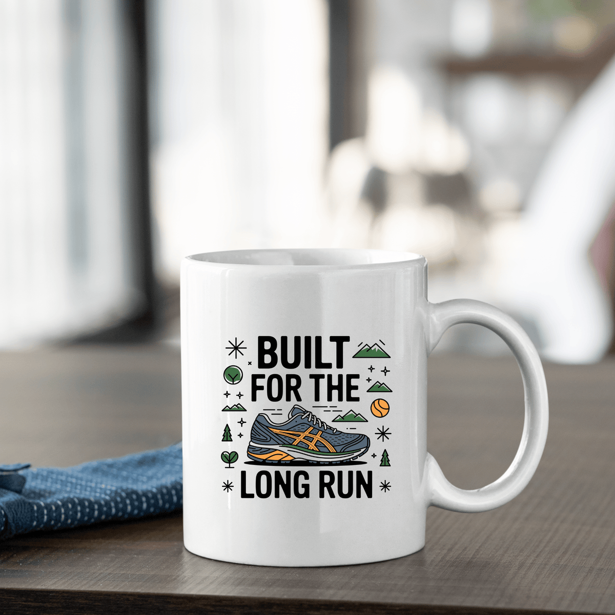 Built for the Long Run Mug | Funny Gift for Runners - Granville Designs