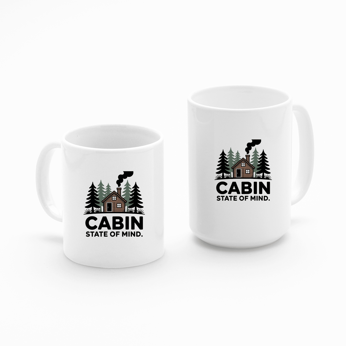 Cabin State of Mind Mug | Cozy Cabin Coffee Mug - Granville Designs