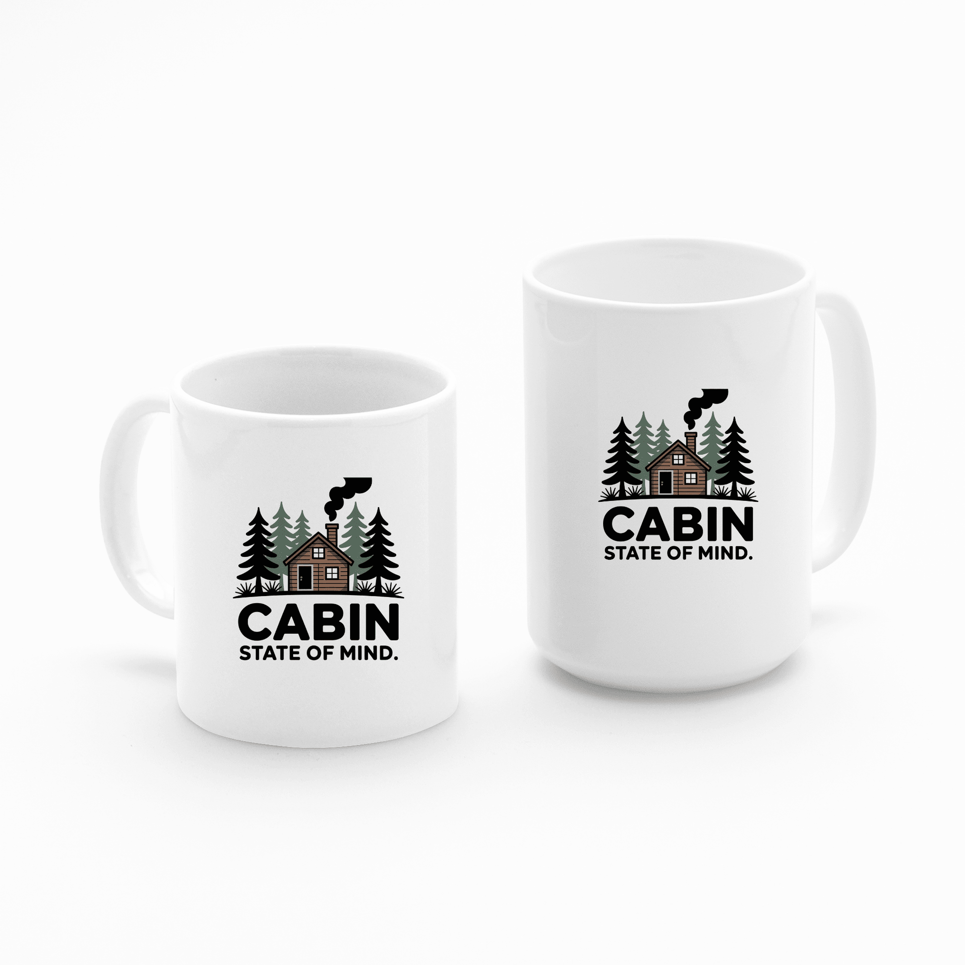 Cabin State of Mind Mug | Cozy Cabin Coffee Mug - Granville Designs