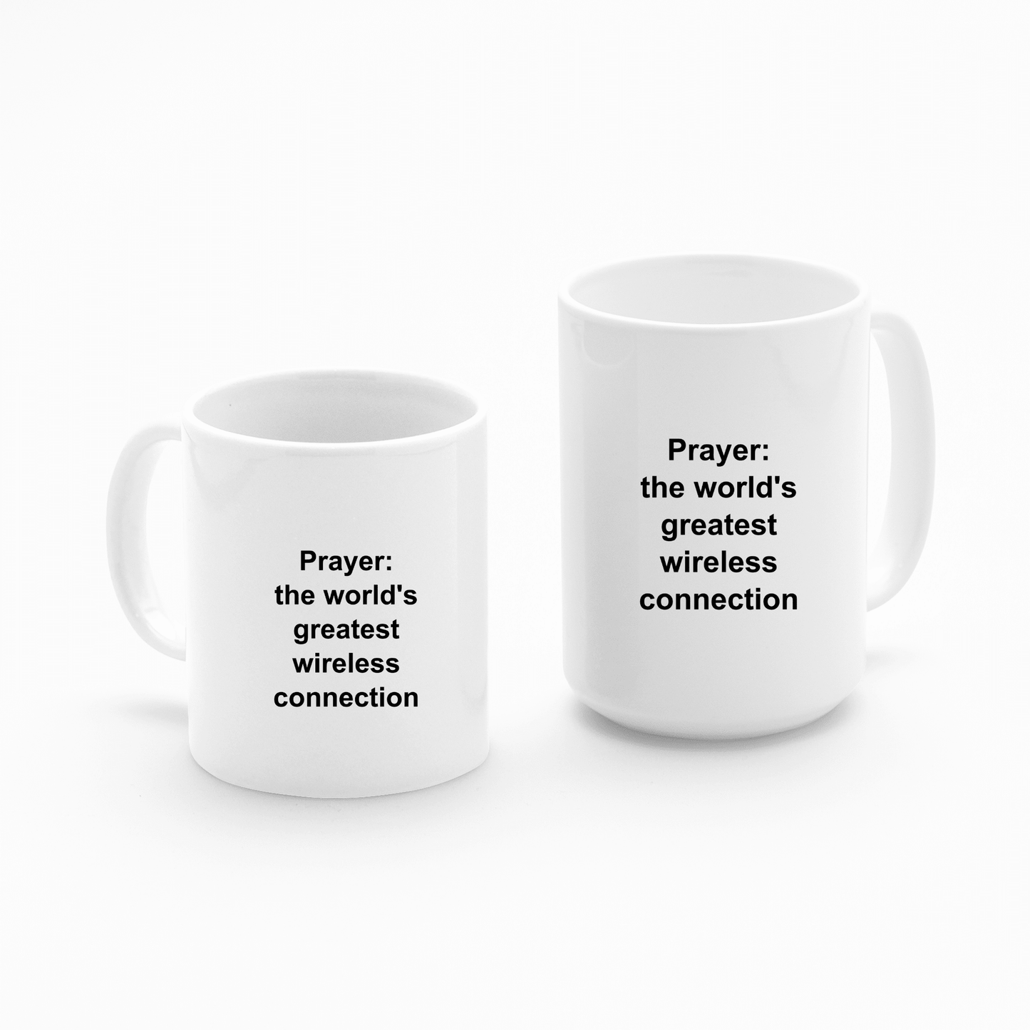 Prayer Mug | The World’s Greatest Wireless Connection - Granville Designs