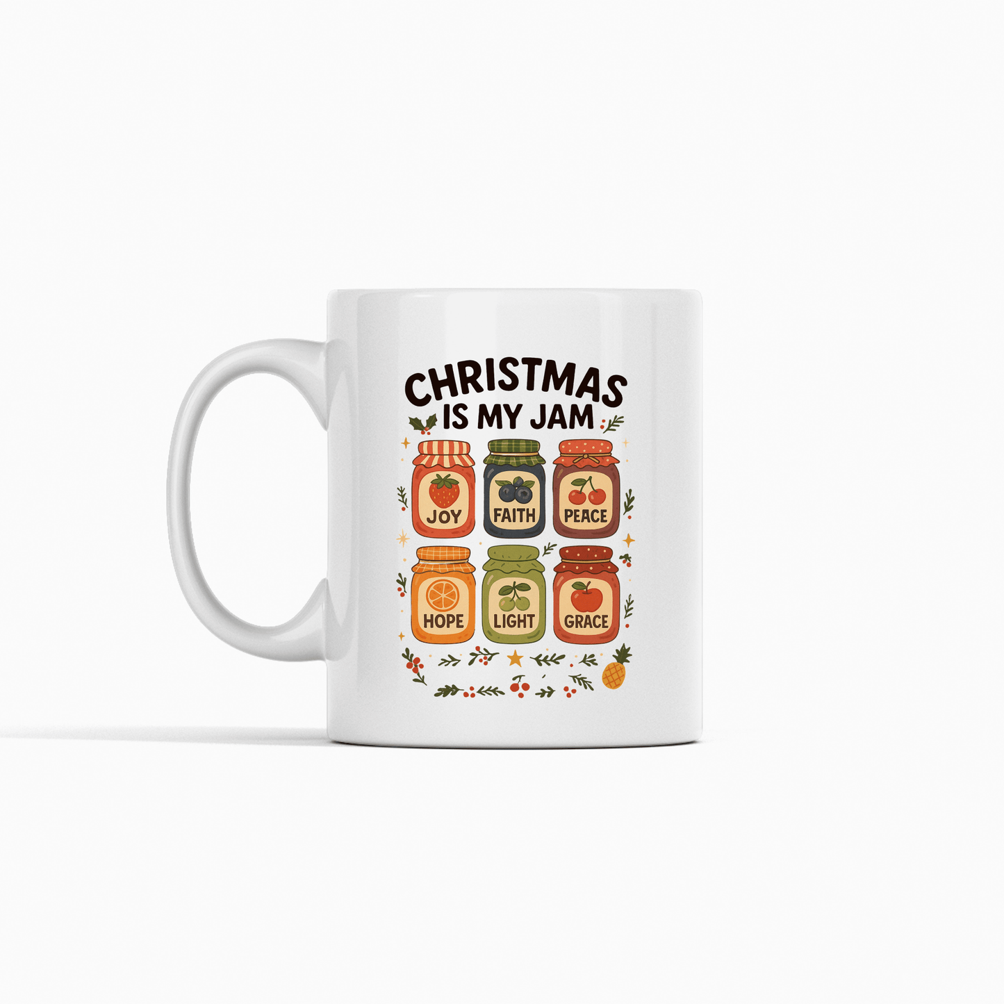 Christmas Is My Jam Funny Holiday Mug - Granville Designs