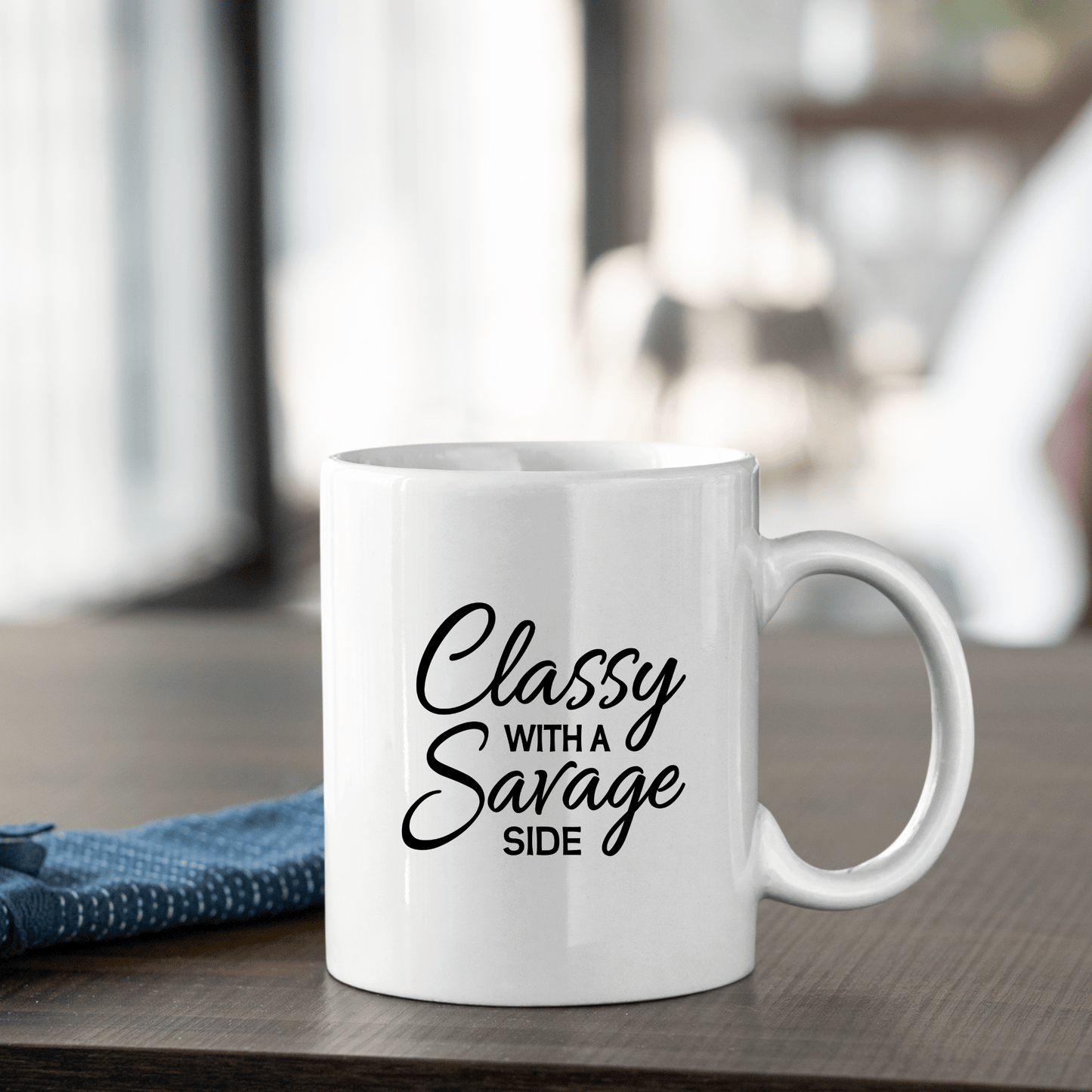 Classy with a Savage Side Mug - Granville Designs