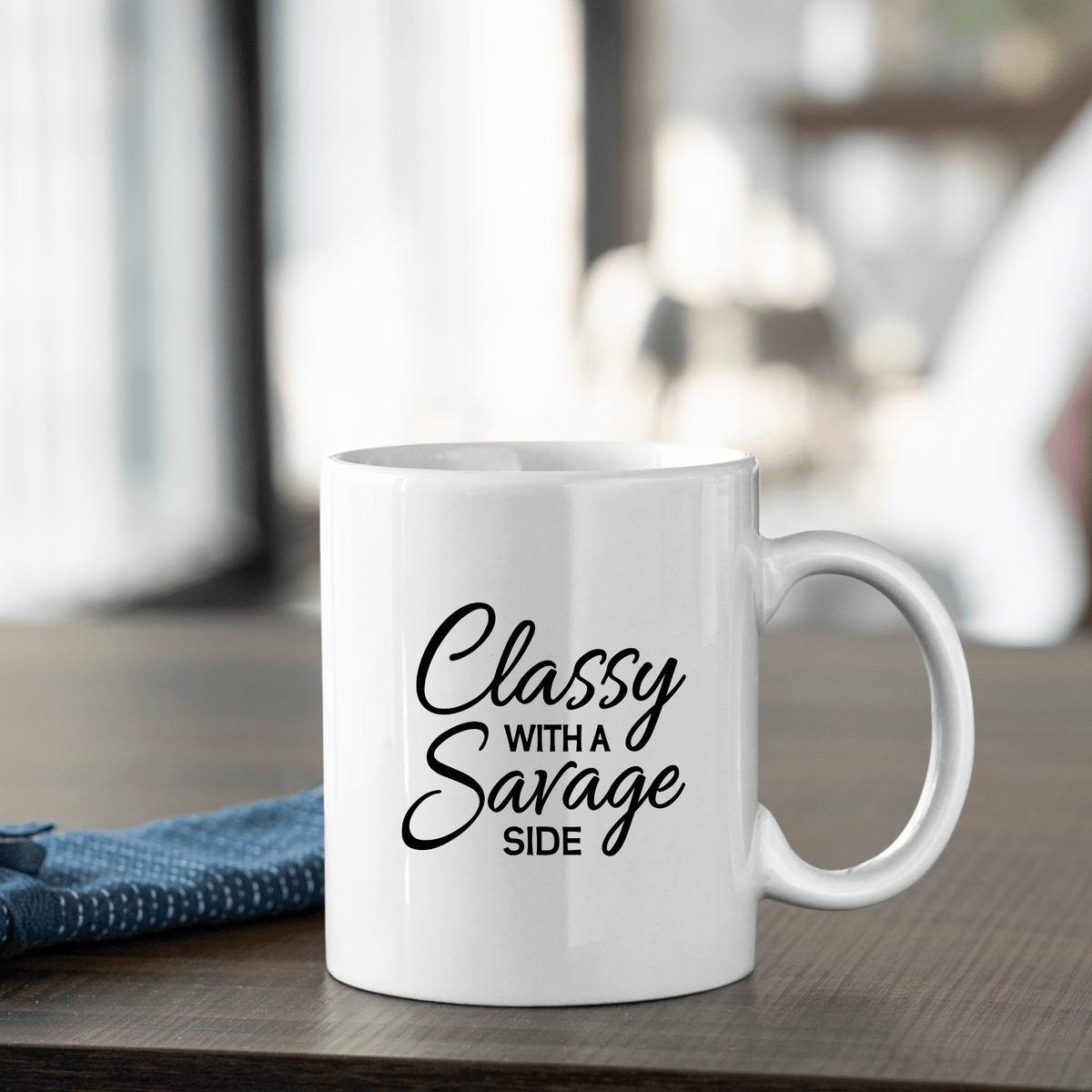 Classy with a Savage Side Mug - Granville Designs
