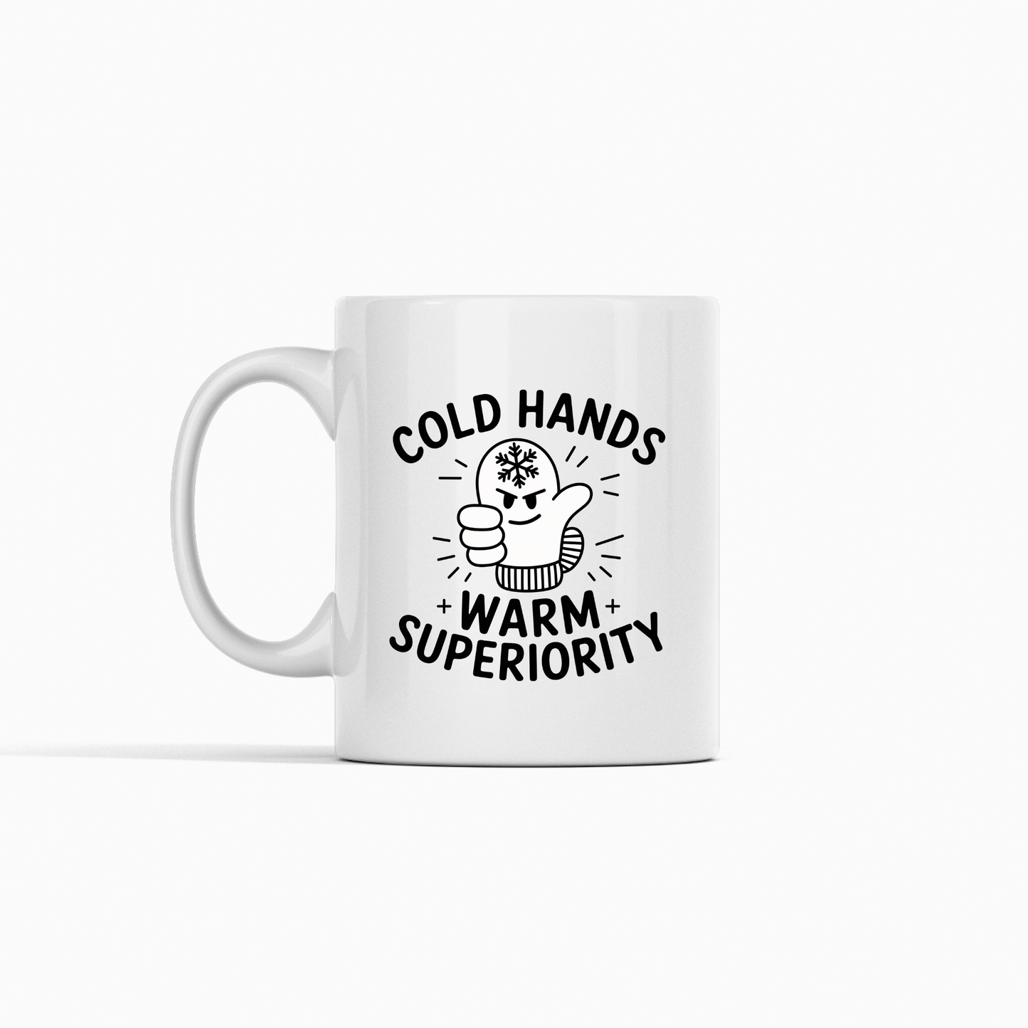 Cold Hands Warm Superiority Mug | Funny Winter Coffee Mug - Granville Designs