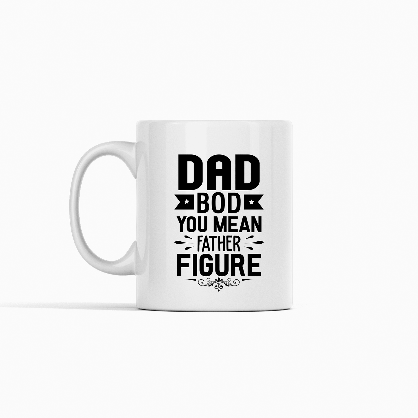 Dad Bod Father Figure Mug | Funny Dad Gift - Granville Designs