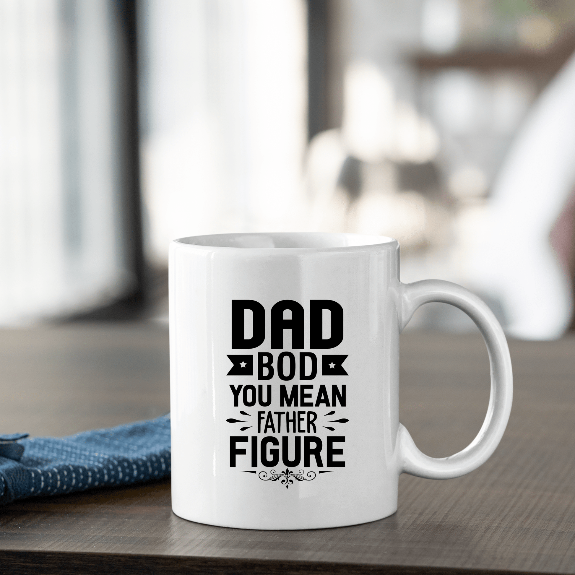 Dad Bod Father Figure Mug | Funny Dad Gift - Granville Designs