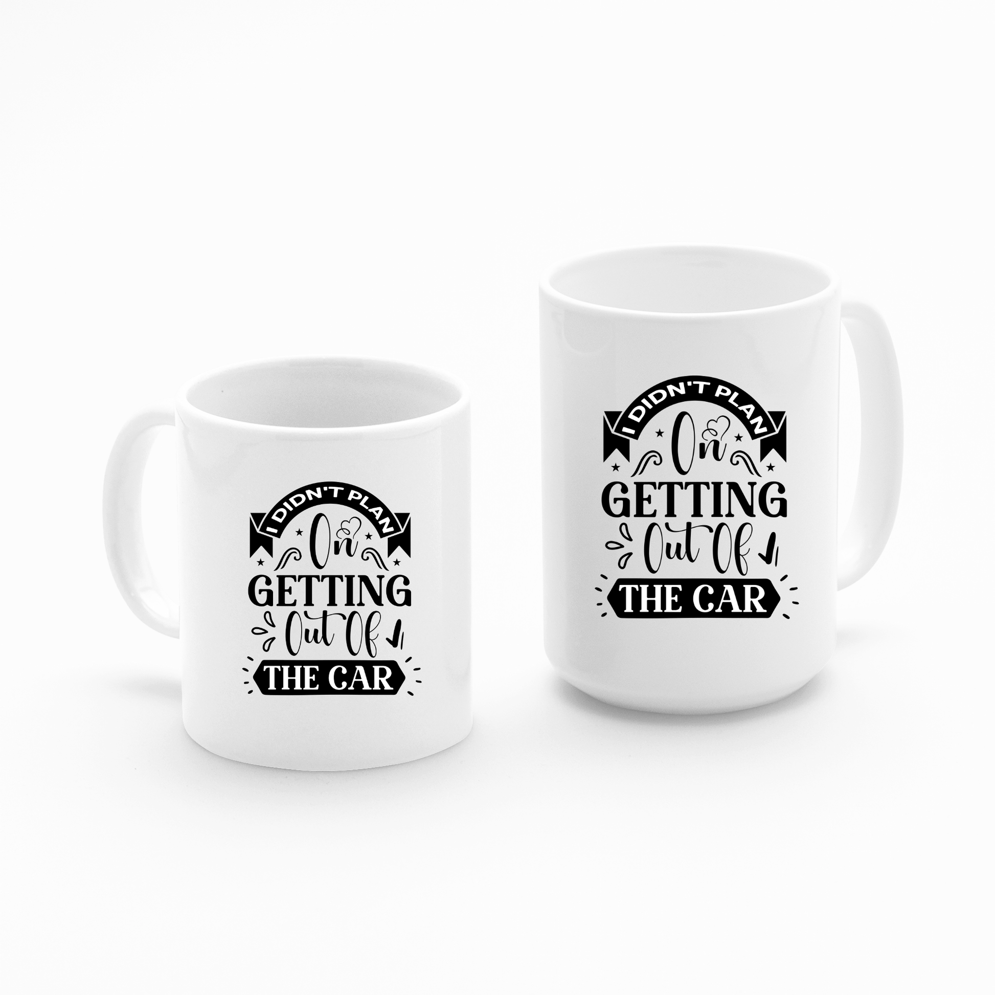 Didn’t Plan on Getting Out Mug | Funny Car Mood Gift - Granville Designs