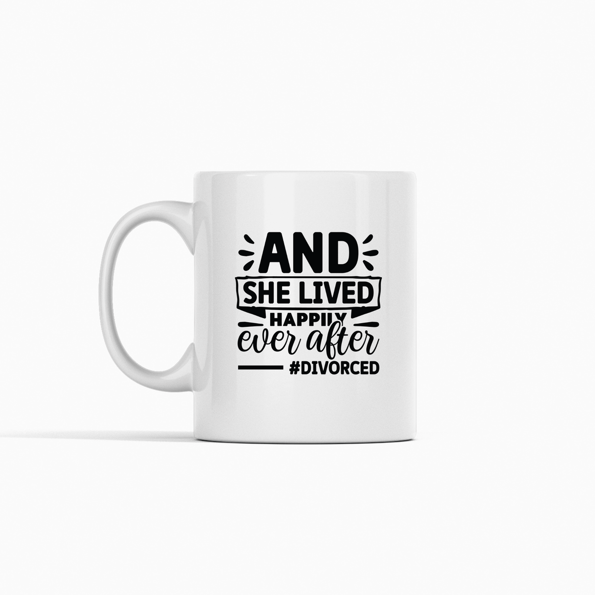 Happily Ever After Divorced Mug - Granville Designs