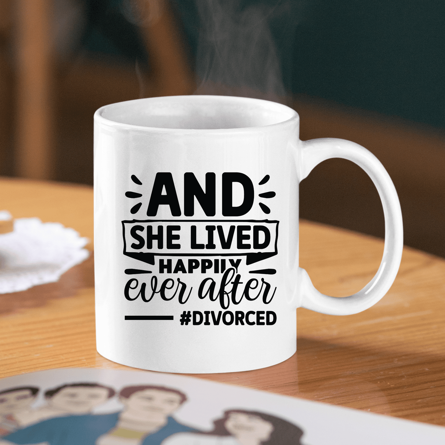 Happily Ever After Divorced Mug - Granville Designs