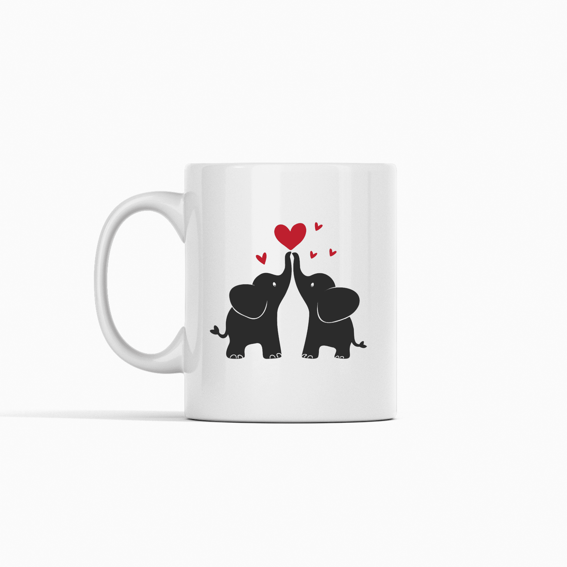 Elephant Love Mug | Cute Romantic Coffee Mug - Granville Designs