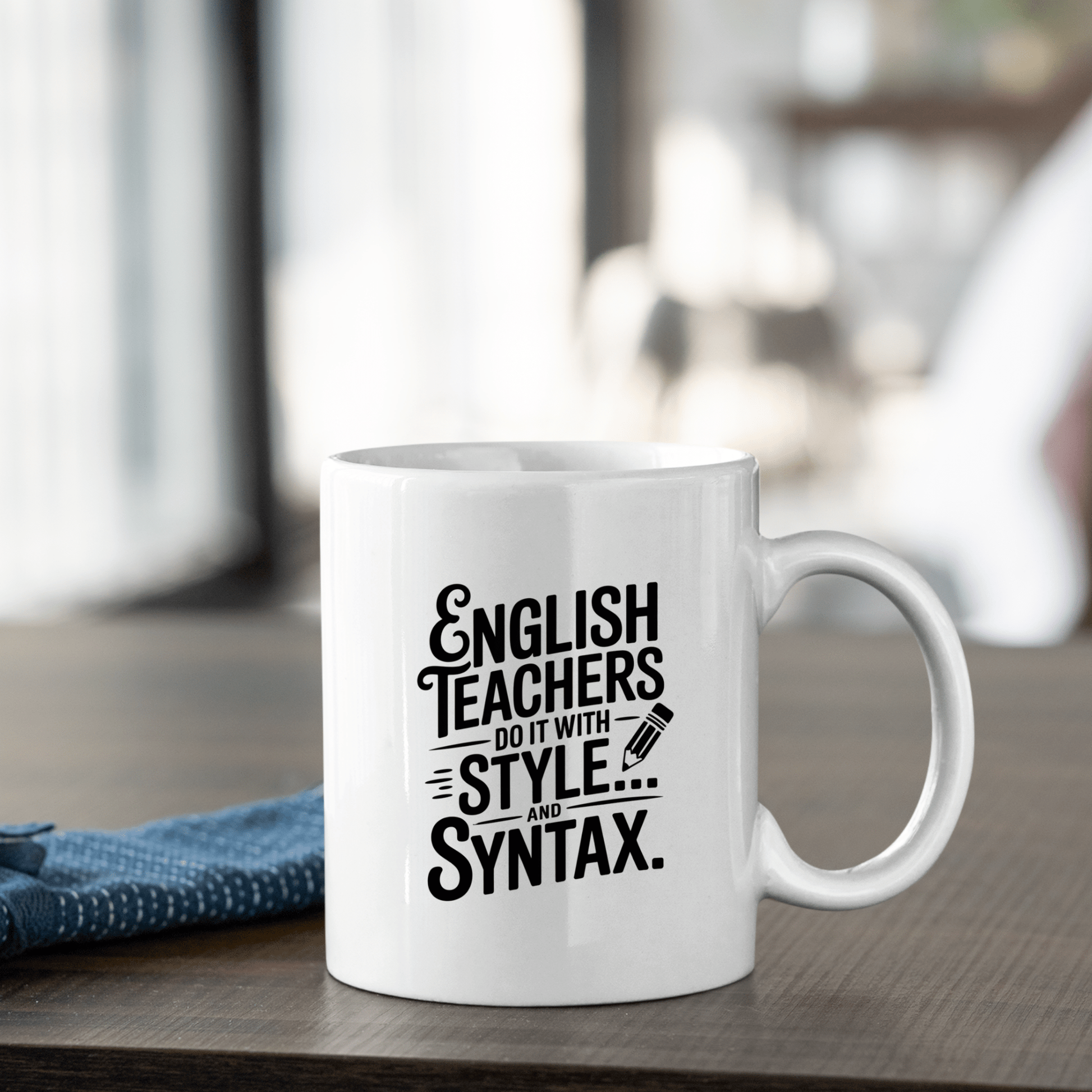 English Teachers Do It with Style and Syntax Mug - Granville Designs