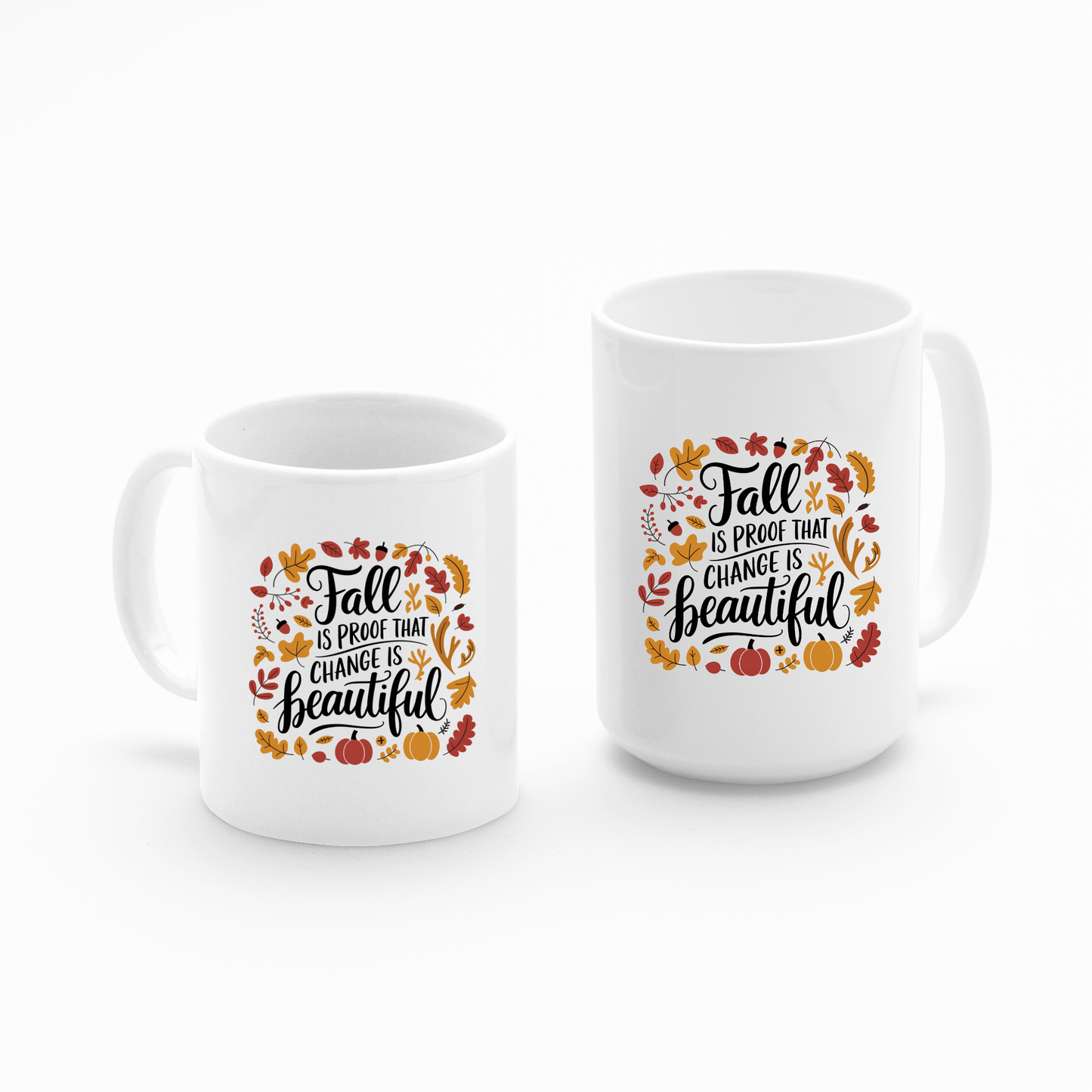 Fall Is Proof That Change Is Beautiful Mug - Granville Designs