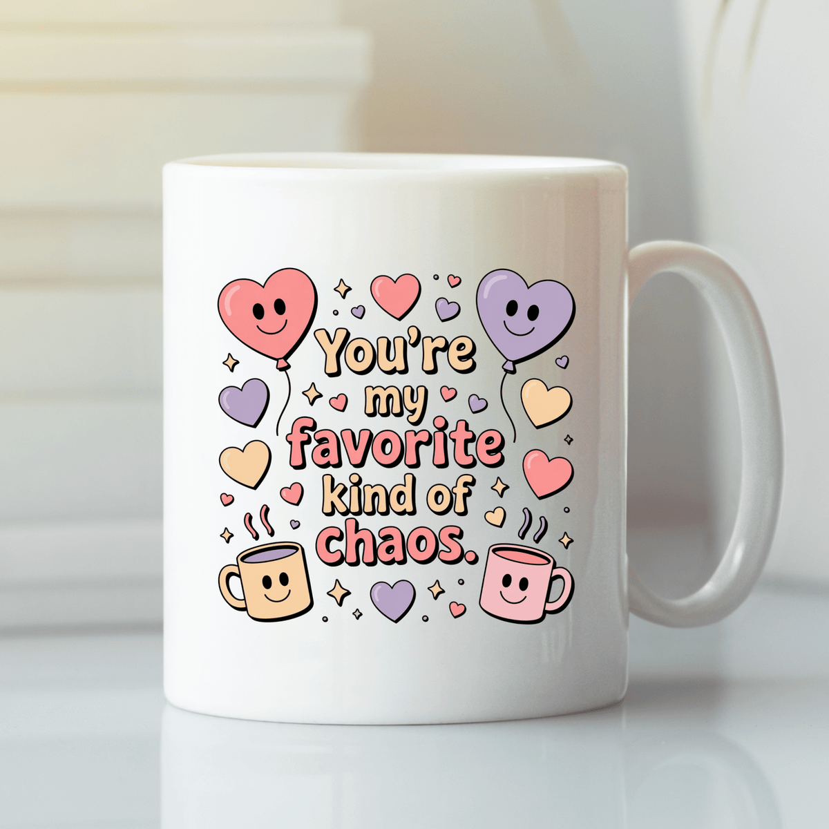 Favorite Kind of Chaos Mug | Funny Love Gift - Granville Designs