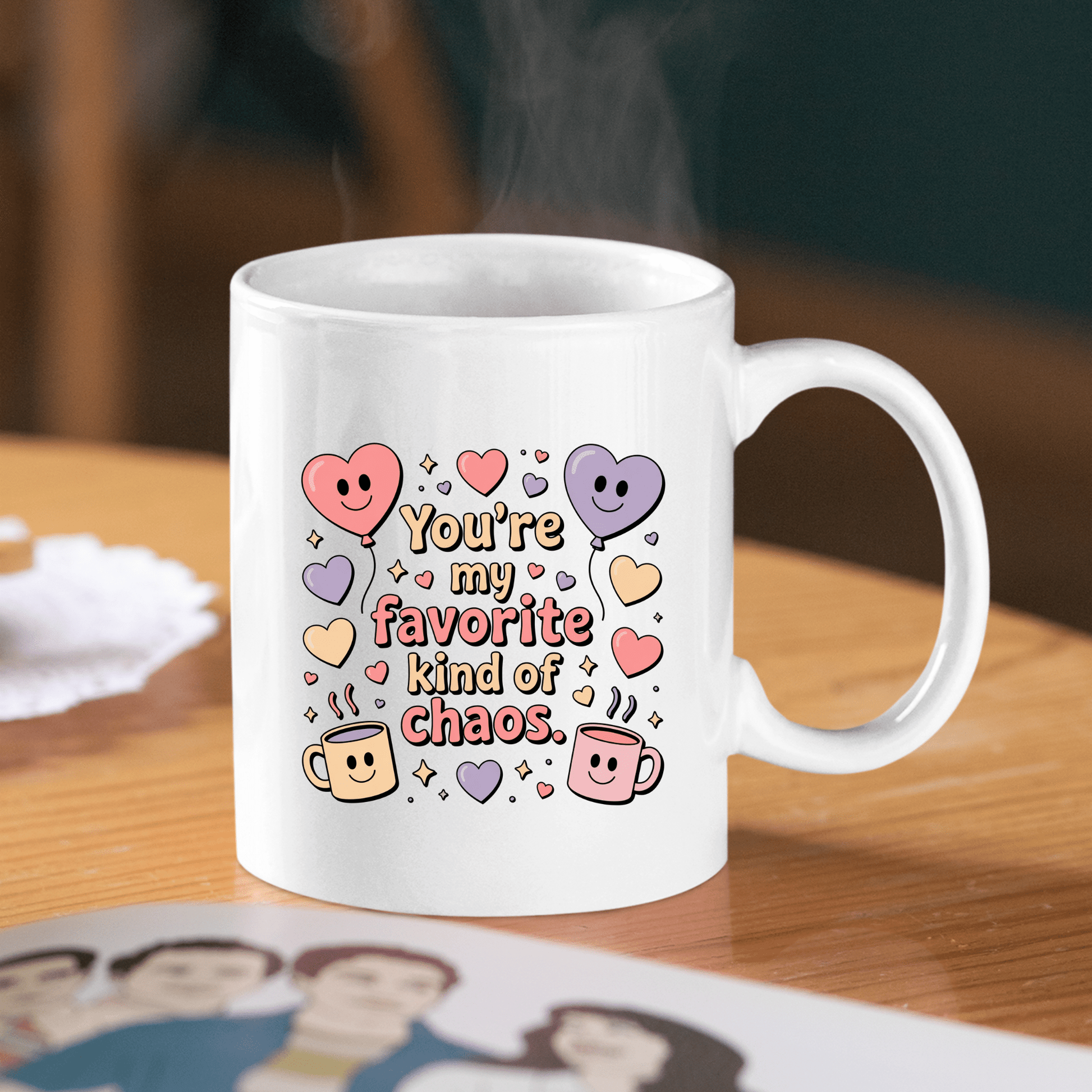 Favorite Kind of Chaos Mug | Funny Love Gift - Granville Designs