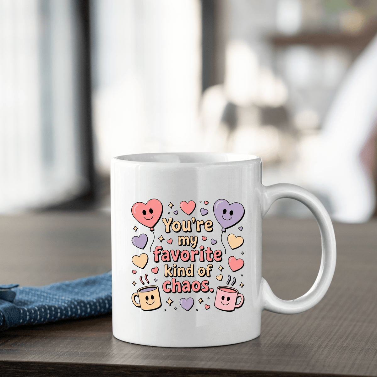 Favorite Kind of Chaos Mug | Funny Love Gift - Granville Designs