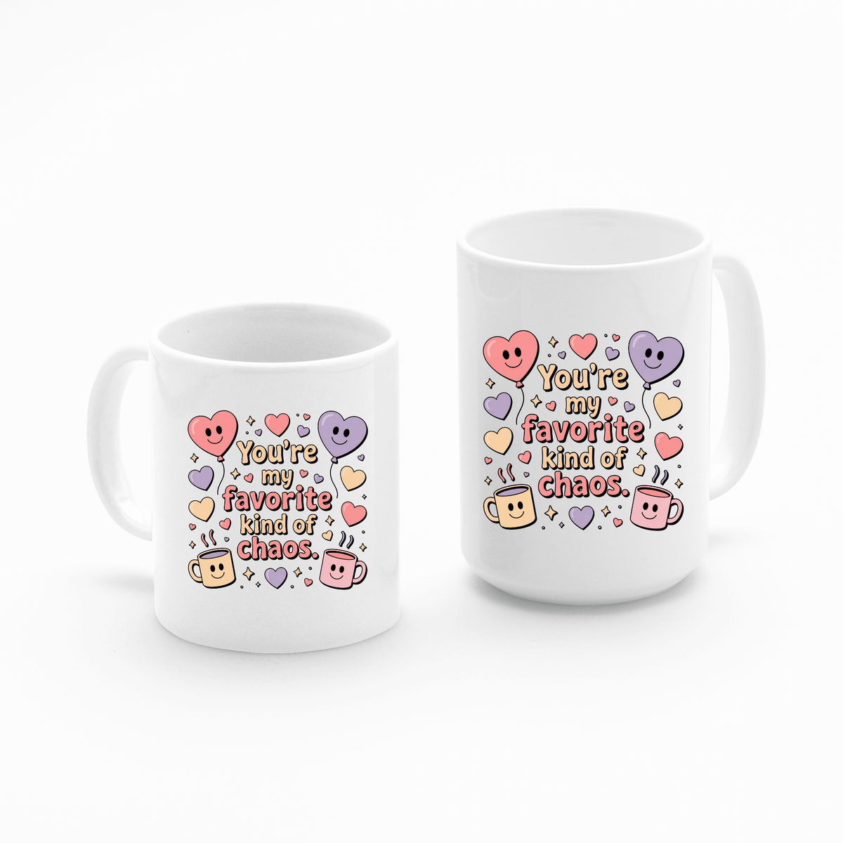 Favorite Kind of Chaos Mug | Funny Love Gift - Granville Designs