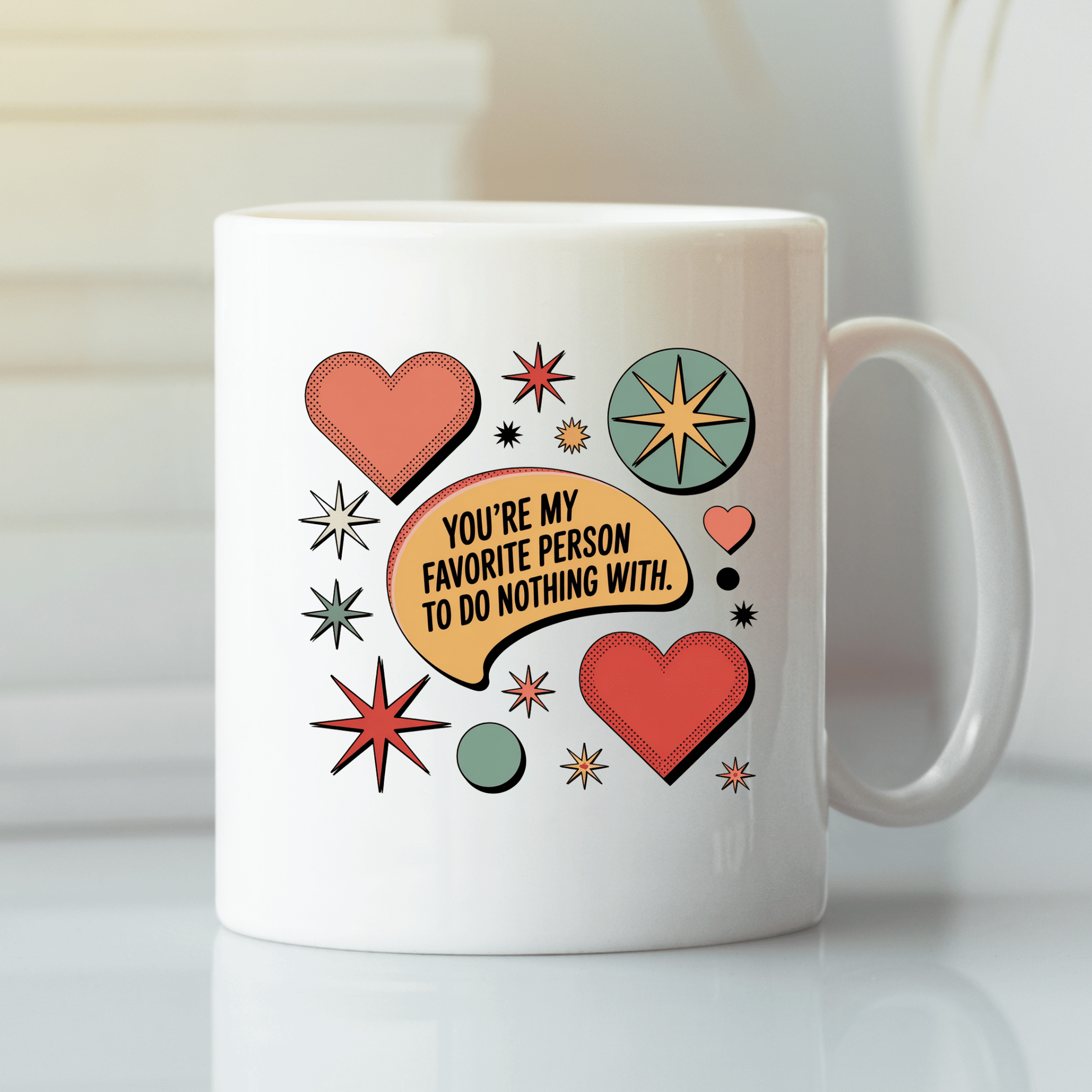 Favorite Person Mug | Funny Retro Gift for Couple - Granville Designs