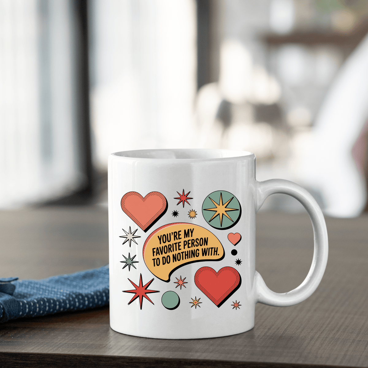 Favorite Person Mug | Funny Retro Gift for Couple - Granville Designs