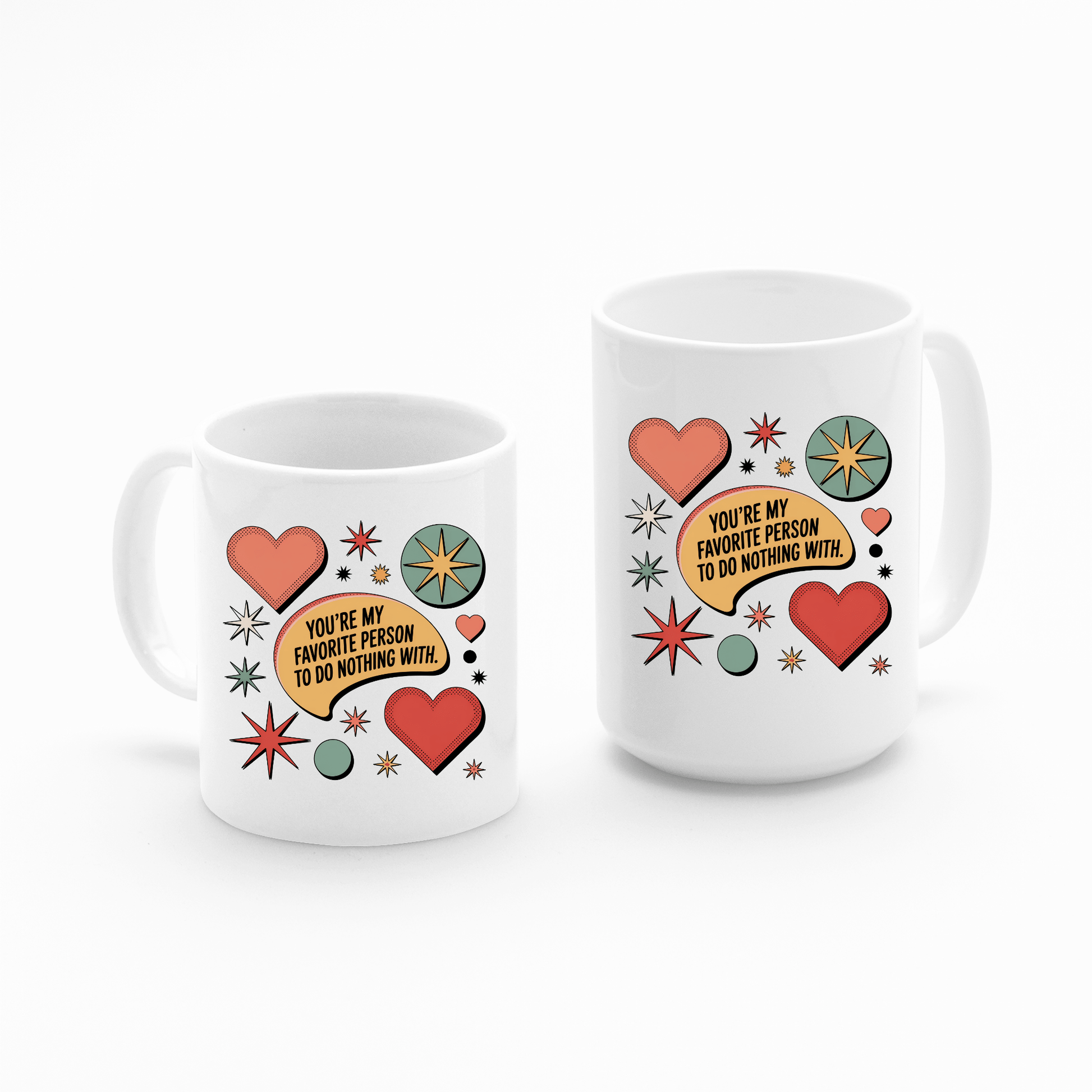 Favorite Person Mug | Funny Retro Gift for Couple - Granville Designs