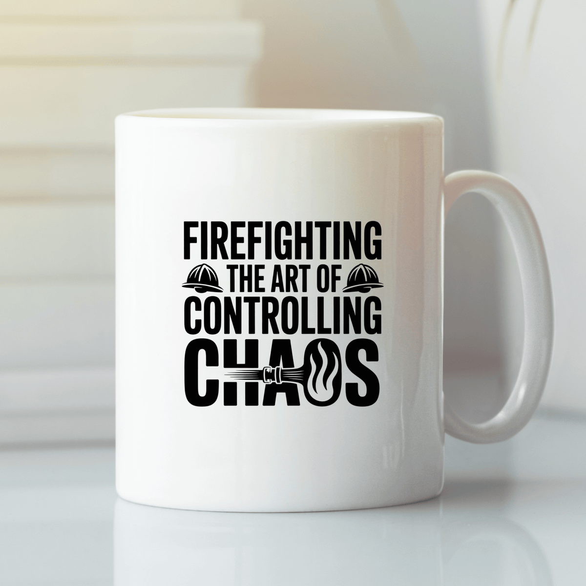 Firefighting Art of Controlling Chaos Mug - Granville Designs