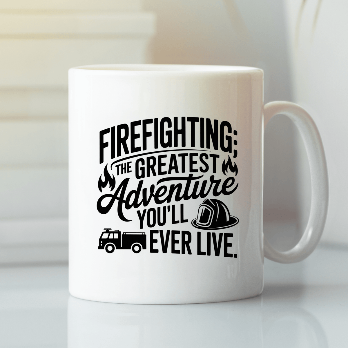 Firefighting Adventure Mug | Firefighter Gift - Granville Designs