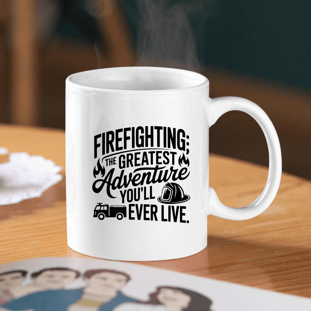 Firefighting Adventure Mug | Firefighter Gift - Granville Designs