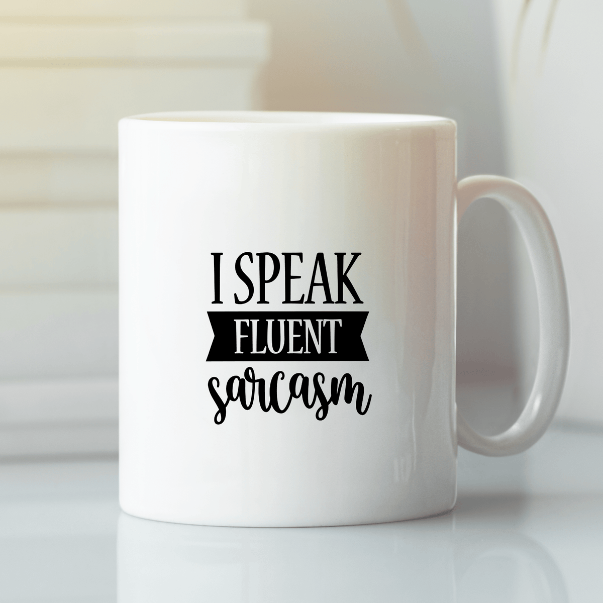 Fluent Sarcasm Mug | Funny Gift for Sarcastic People - Granville Designs