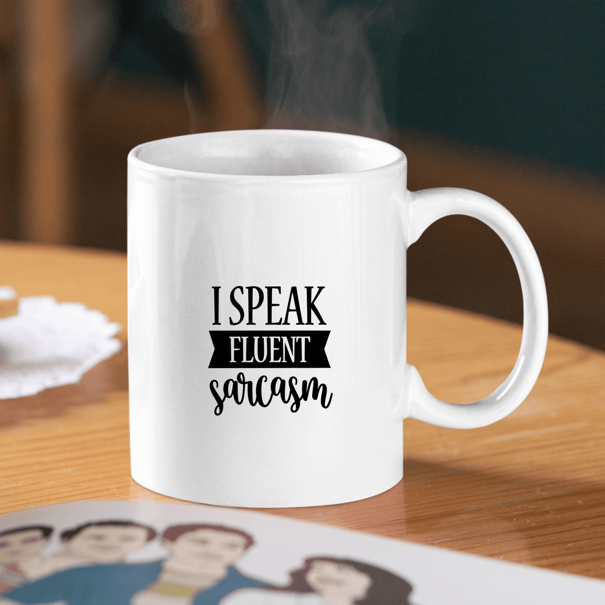 Fluent Sarcasm Mug | Funny Gift for Sarcastic People - Granville Designs