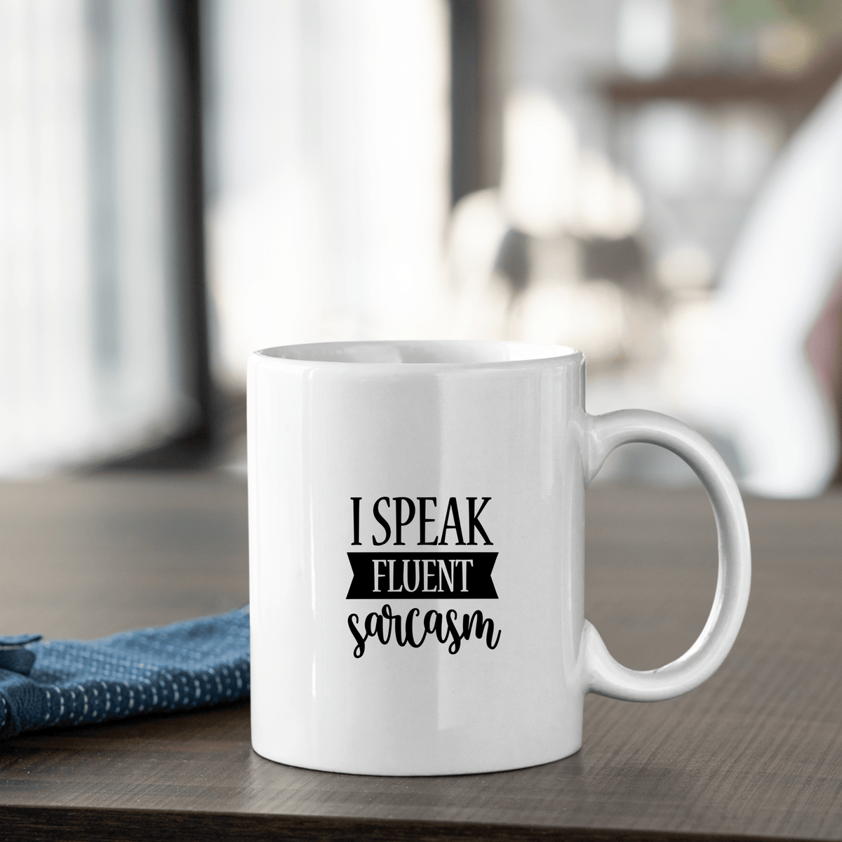 Fluent Sarcasm Mug | Funny Gift for Sarcastic People - Granville Designs