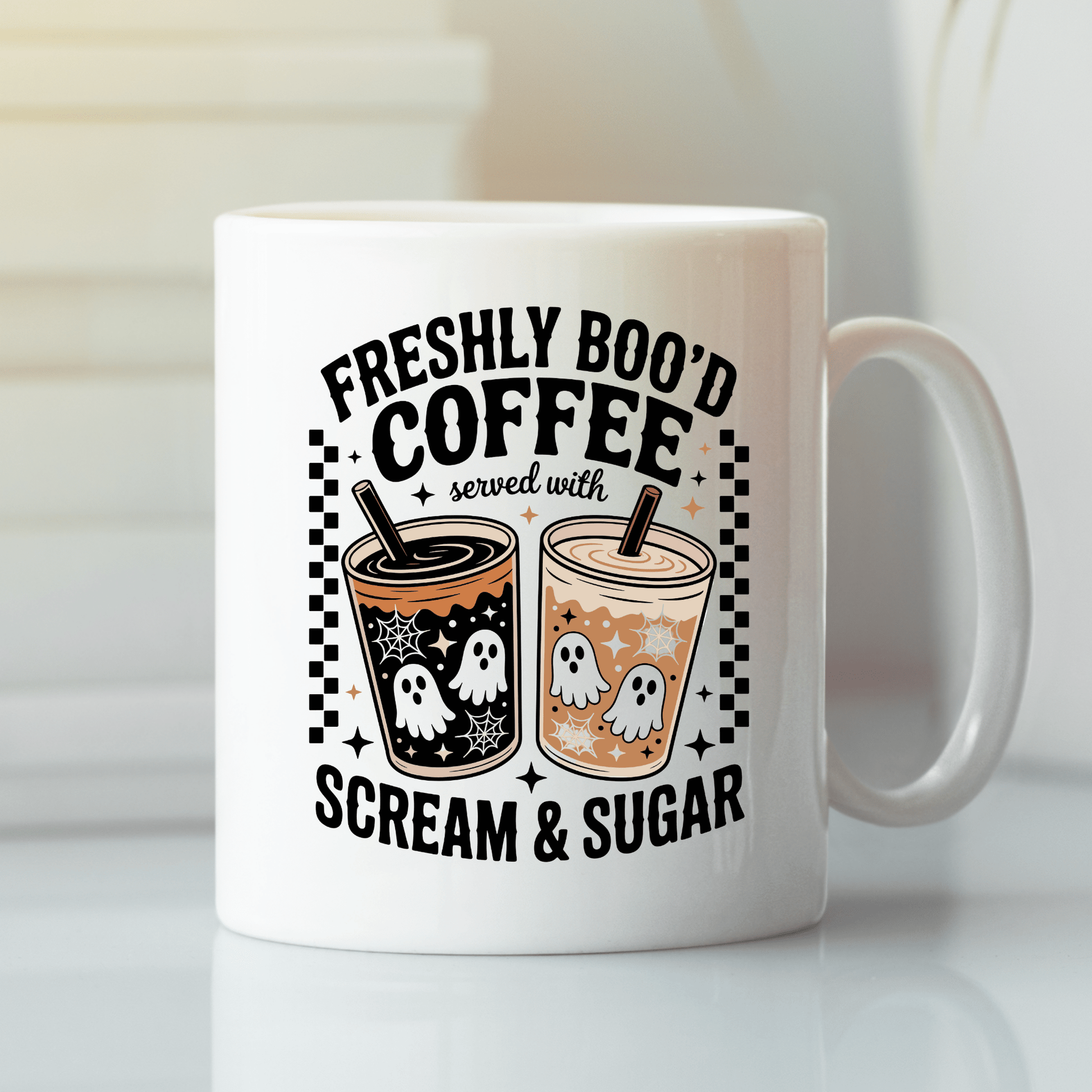 Freshly Boo’d Coffee Halloween Mug - Granville Designs