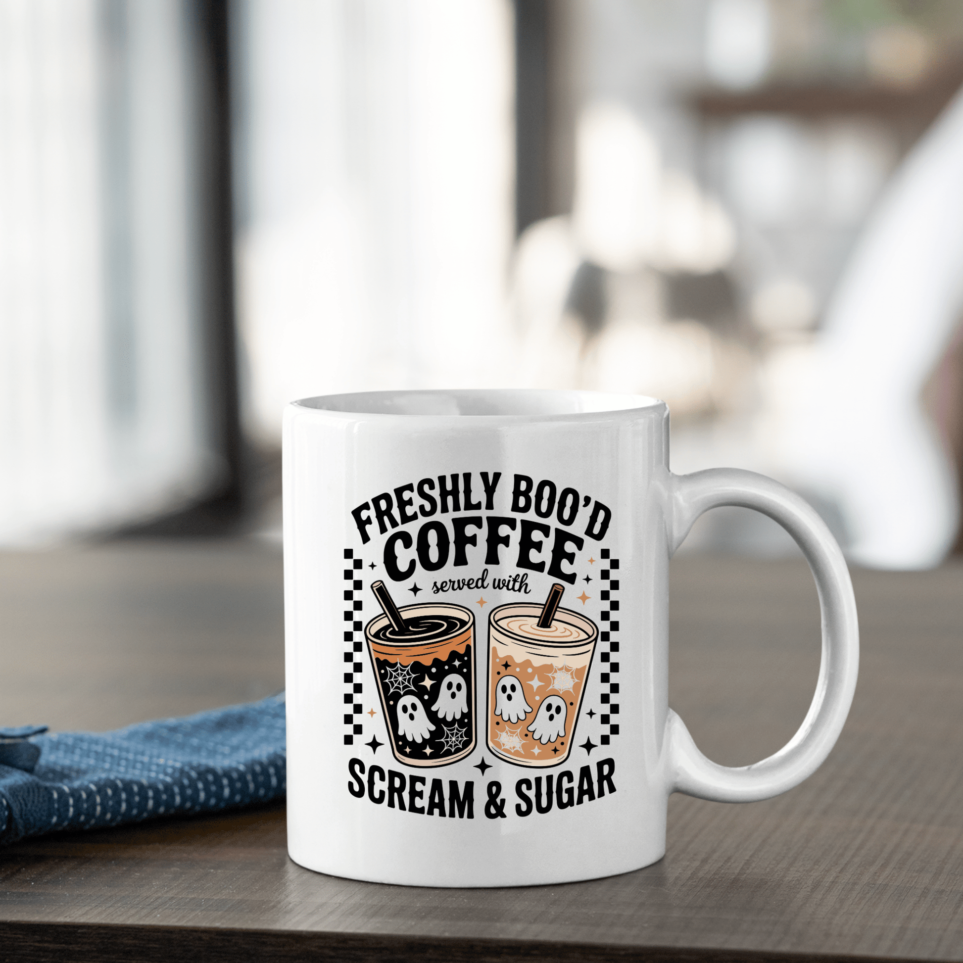 Freshly Boo’d Coffee Halloween Mug - Granville Designs