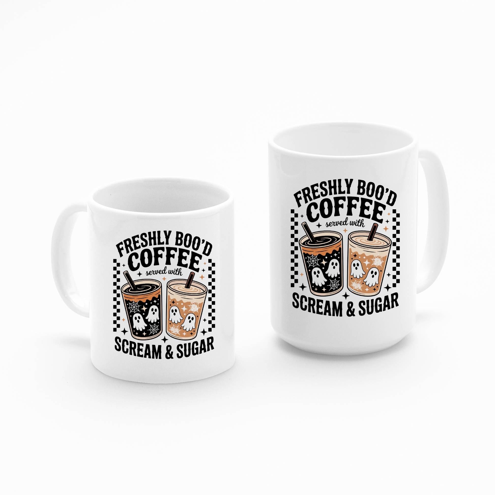 Freshly Boo’d Coffee Halloween Mug - Granville Designs
