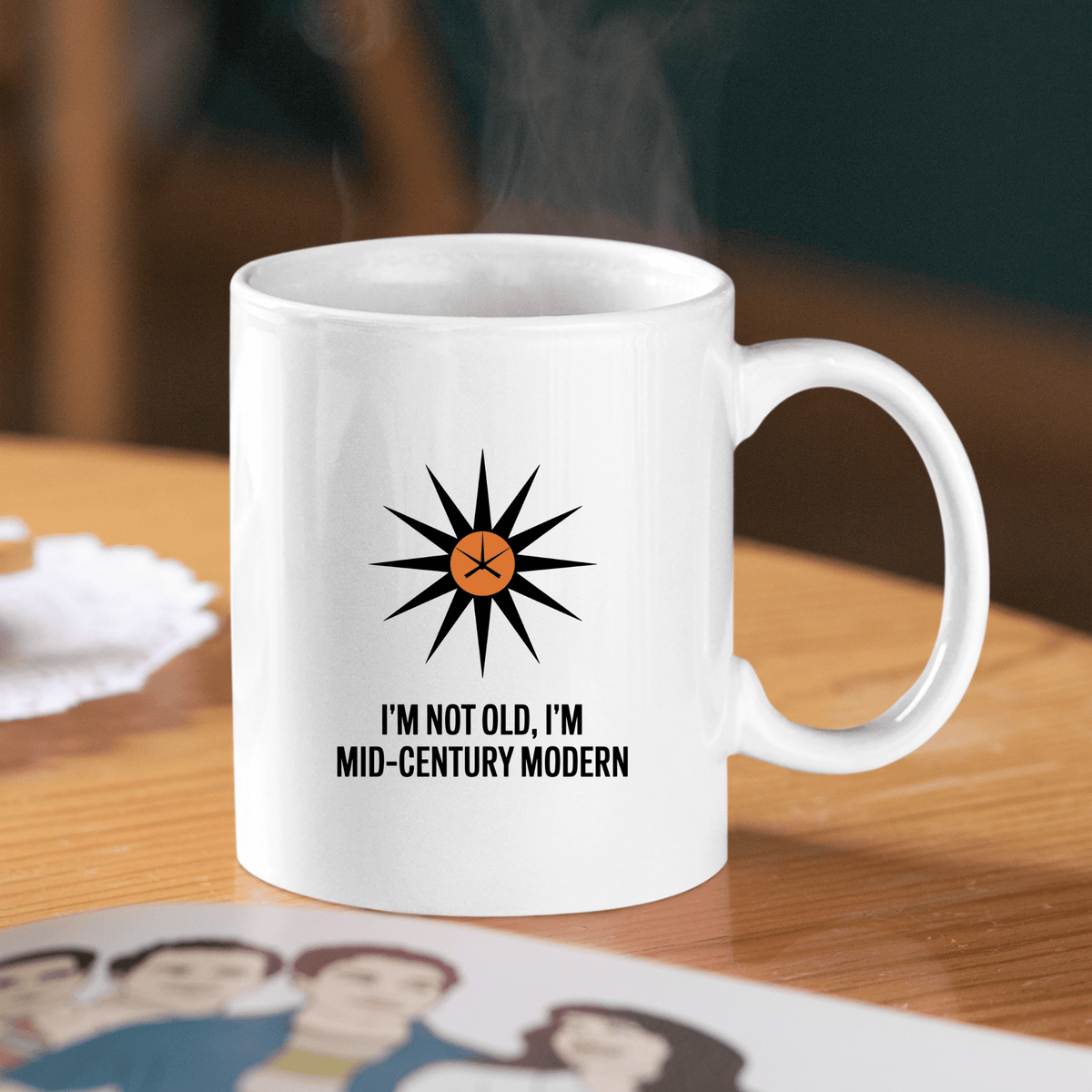 Funny Mid Century Modern Mug | Retro Gift - Granville Designs