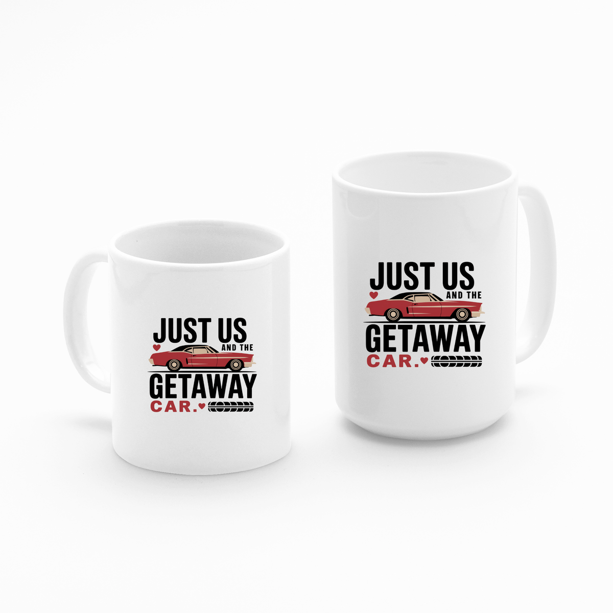 Getaway Car Mug | Funny Romantic Gift for Couples - Granville Designs